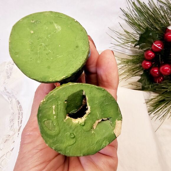 Vintage Joseph & Mother Mary Figurines Paper Mache Christmas Nativity Manger - Picture 4 of 10